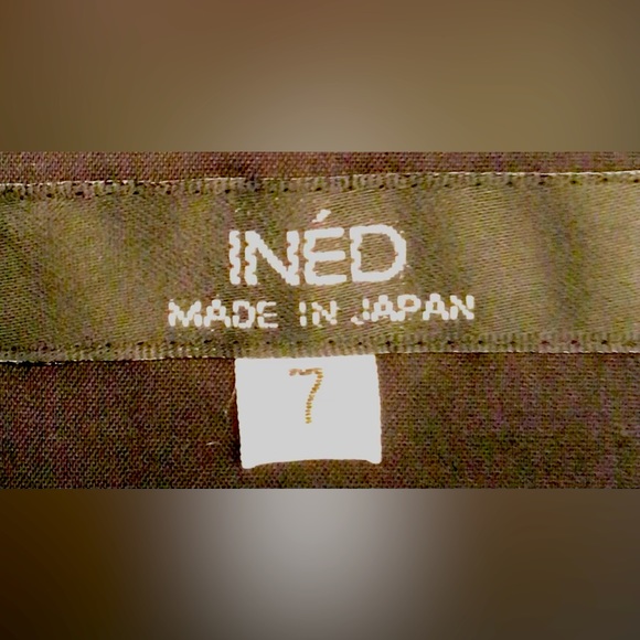 INÉD Black Shirt Dress with Wrap Belt - Japan Designer - Small - J 7 - US 4 - Picture 4 of 5